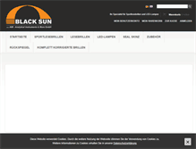 Tablet Screenshot of blacksun2.com